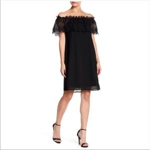 Eliza J Lace Off The Shoulder Dress
